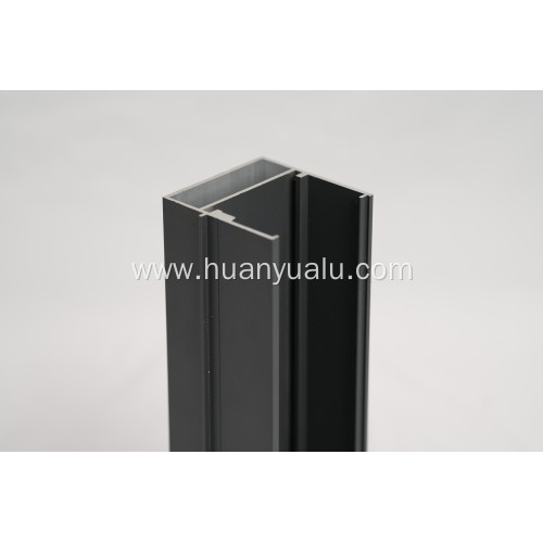 Anodized insulated aluminum profiles for construction